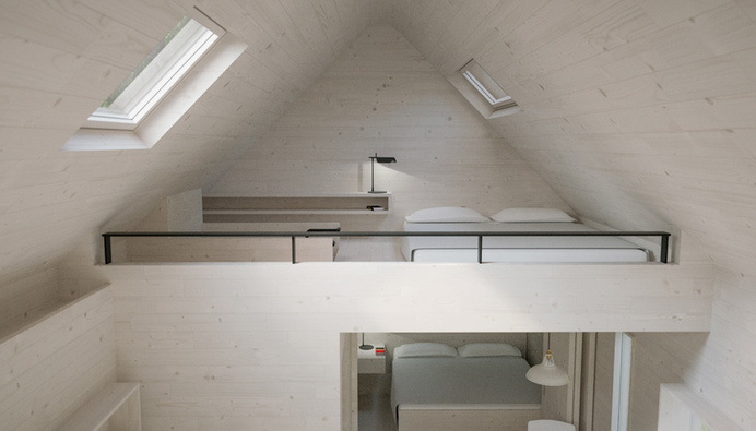 wild cabins wide open moxon architects designboom #cabin