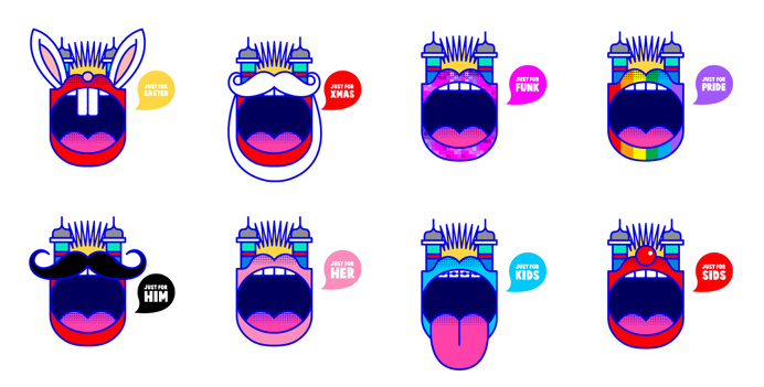 New Logo and Identity for Luna Park by SML Design