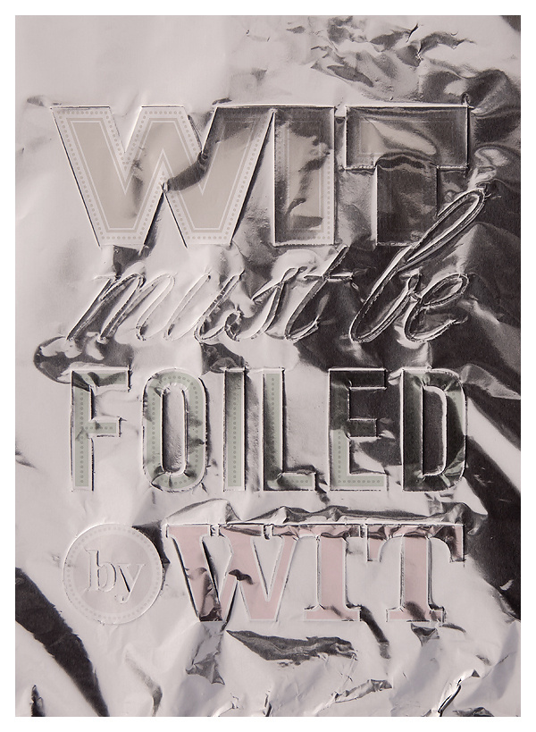 Tom Davie | Type 2012 #foil #lettering #poster #typography