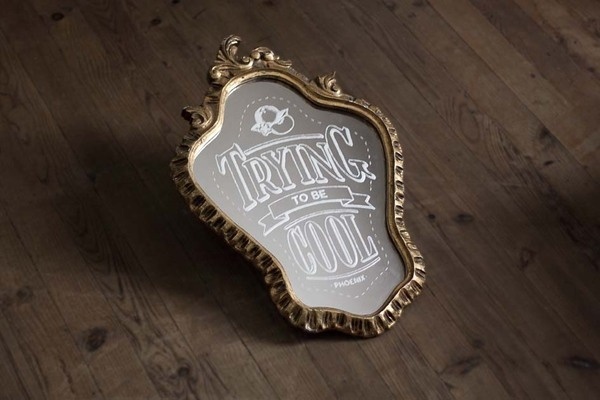Quote of the week 13/01/2013MLCK Â | Â http://mlck.frMLCK is a French engraver and graphic designer that creates beautiful typographic p #frame #lettering #typography