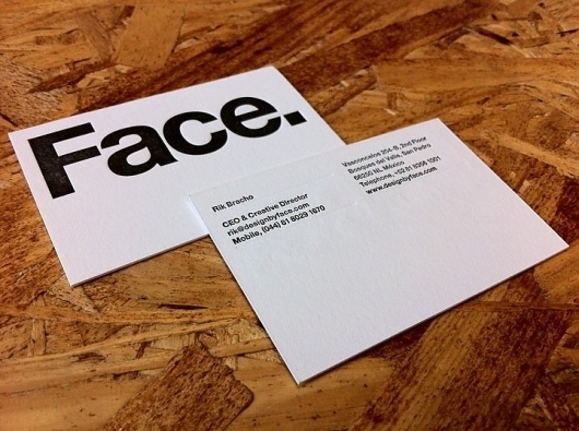 Face.'s Photos - Wall Photos #mexico #indentity #letterpress #designbyface #helvetica #face