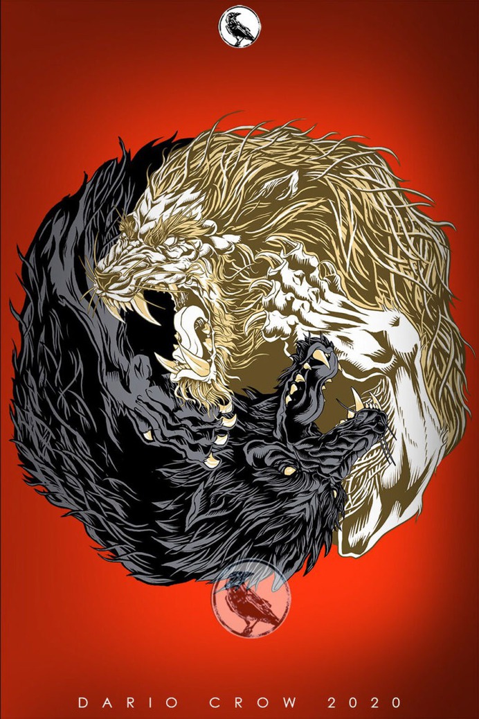 Yin and Yang, Wolf and Lion