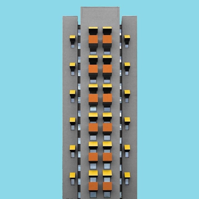 Paul Eis Reimagines German Architecture By Adding Some Colour Himself
