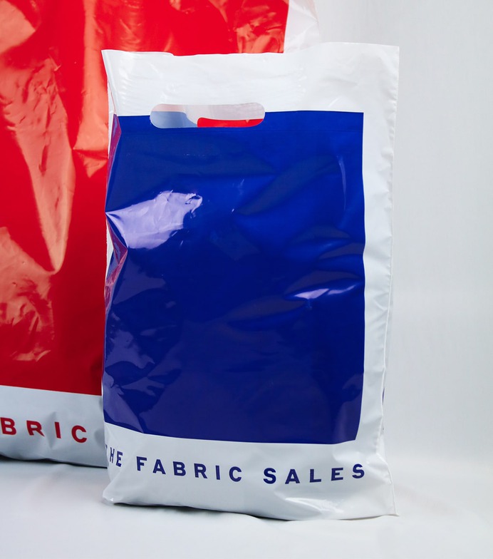 The Fabric Sales - Mindsparkle Mag Red-Blue is the new Yin-Yang. Kpot did the full rebranding for The Fabric Sales. A company that sells fabrics from and for the fashion industry. #logo #packaging #identity #branding #design #color #photography #graphic #design #gallery #blog #project #mindsparkle #mag #beautiful #portfolio #designer