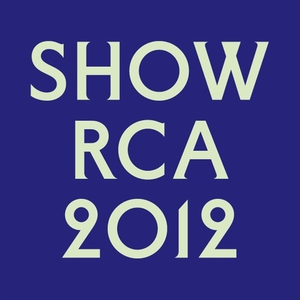 Royal College of Art | Show RCA 2012 #type #blue #reflex