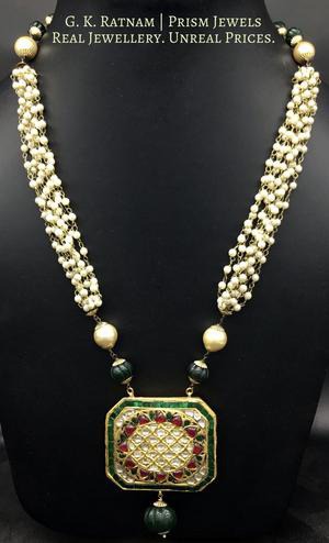 Pendant - gold diamond polki kundan meena jadau jewellery