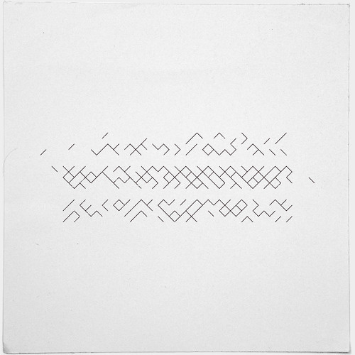 #388 Trails – A new minimal geometric composition each day
