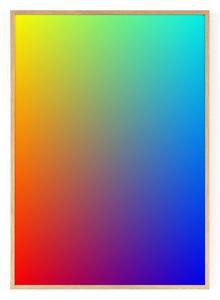 Outlined.cc Limited Edition Artwork YCBR gradient art print design artprint wallart
