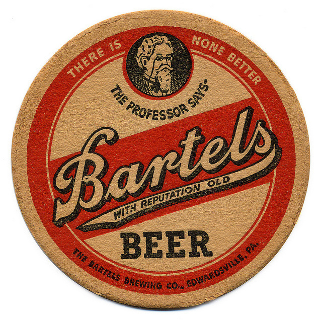 typography, beer