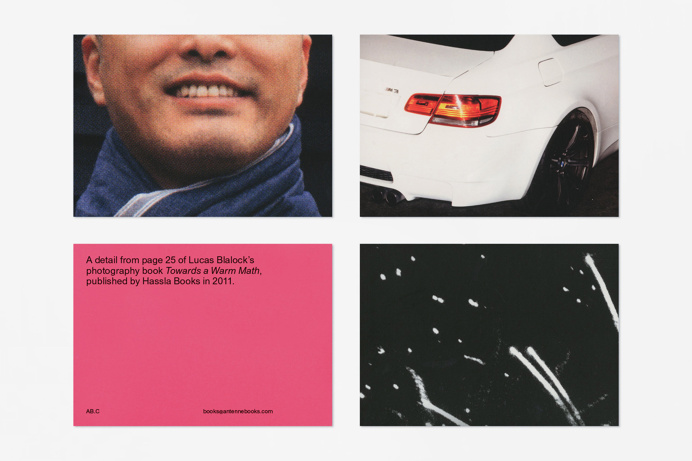 Postcards, photography, typography