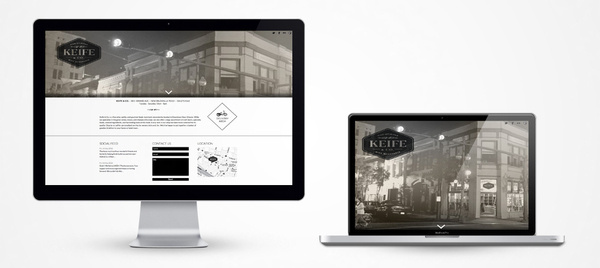 The New Keife and Co Website - Fine wine merchants in New Orleans - Featuring, about, social feed, contact, and location. #page #photo #design #contact #wine #map #large #orleans #single #web #new