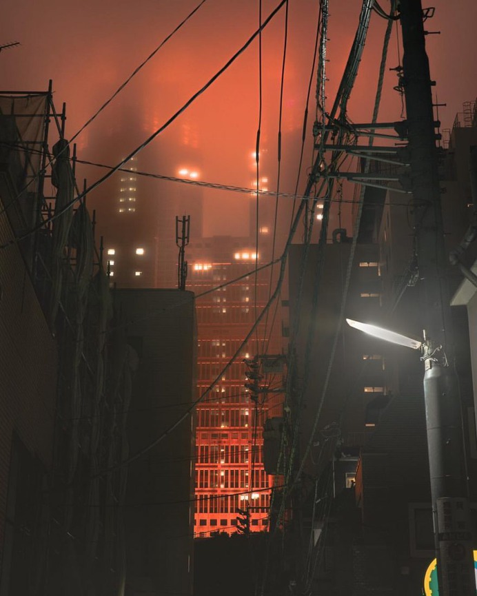Cyberpunk and Cinematic Street Photography in Tokyo by Takaaki Ito