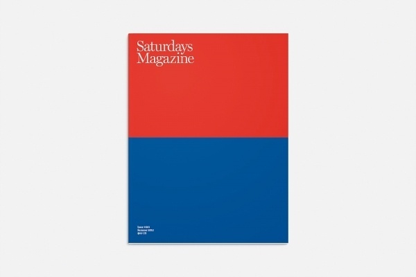 Javas Lehn | Saturdays #cover #blue #red #magazine