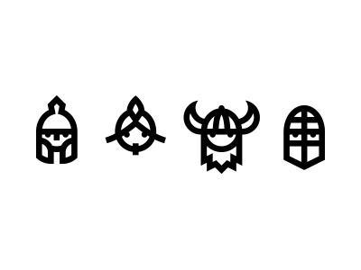Warriors #icon #symbol #sign #character #face #picto
