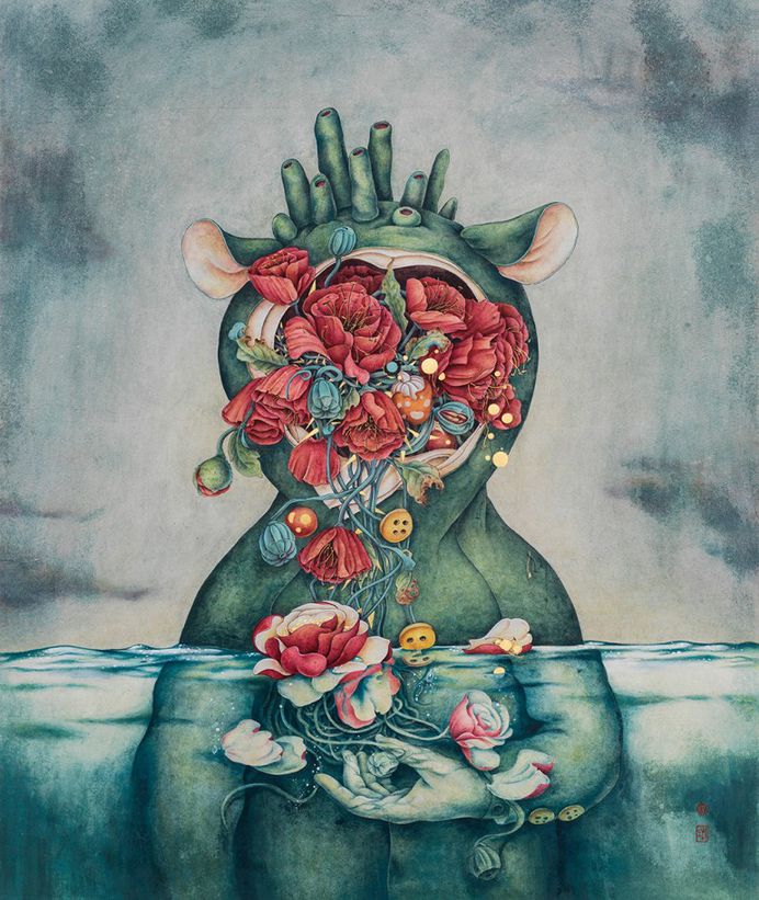 In the Ocean by Alice Lin