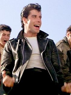 John Travolta turns 65 today, #topcelebsjackets offers T-Birds Leather Jacket of Grease Movie on His Birthday. Happy Birthday John Travolta. #happybirthday #johntravolta #grease #tbirdsjacket #leatherjacket #greasecostume #movie #HBD #celebration #dannyzukojacket
