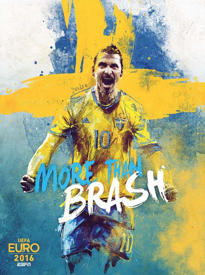 Intense EURO 2016 Teams Illustrations