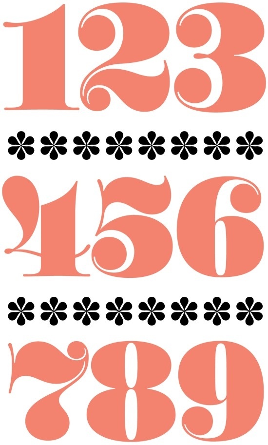 House Industries, Worthe Numerals, Asterisk #house