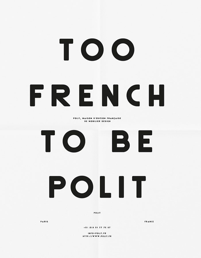Too french To Be Polit