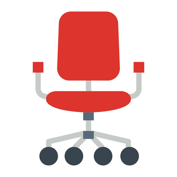 See more icon inspiration related to chair, seat, desk chair, sitting, buildings, furniture and household and miscellaneous on Flaticon.