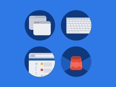 Illustrations for App Website #nice