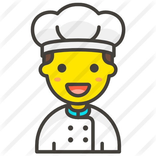 See more icon inspiration related to food and restaurant, professions and jobs, smileys, user, chef, avatar, profile, man and social on Flaticon.