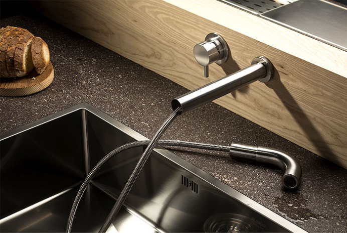 Minimal and Unusual Built-in Mixer by MINA - InteriorZine
