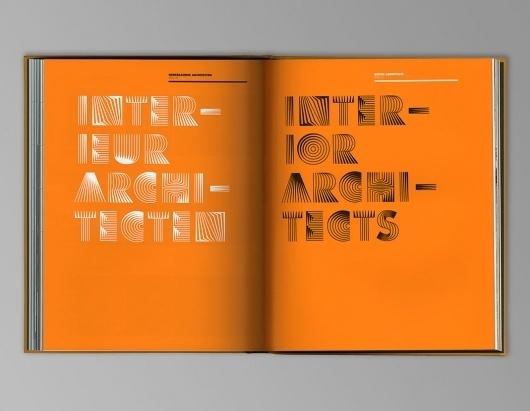 LESLEY MOORE - PAST {DUTCH_ARCHITECTS_09} #typography