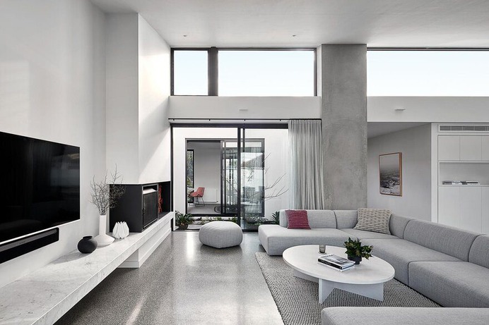 living room, Tom Robertson Architects