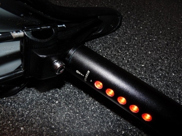 Lightskin Bicycle Seatpost LED Tail Light #gadget #light #led #bicycle