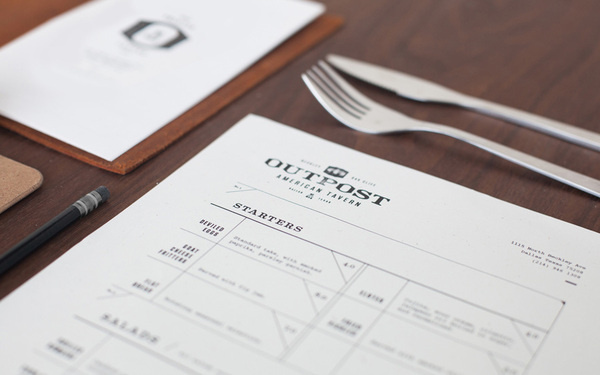 foundry co via www.mr cup.com #logo #menu #collateral #restaurant