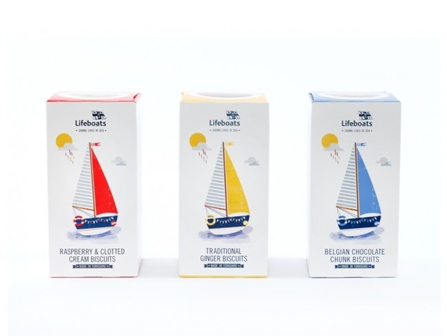 RNLI Lifeboats on Packaging of the World - Creative Package Design Gallery #packaging #identity #branding