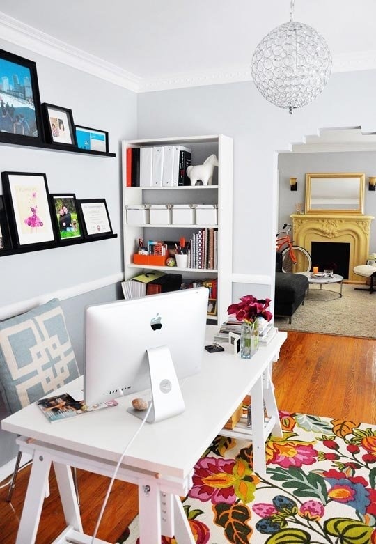 Rebecca's Loving Living Small Home Office