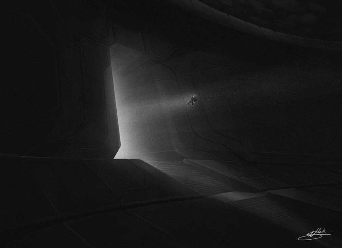 Space, Scale, Composiiton & Atmosphere: Digital Drawing by Nicholas Stathopoulos