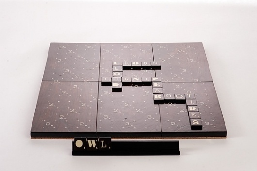 SCRABBLE | ANDREW CLIFFORD CAPENER #design #product #elegant #game #scrabble