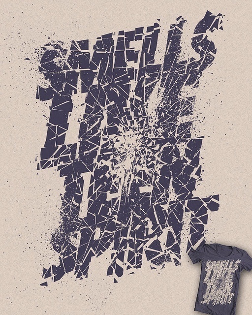 Smells Like by Vó Maria #design #clothing #textile #silkscreen