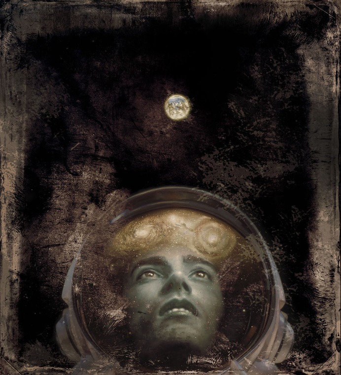 The Stars My Destination traditional and digital 2018 created for the cover of the novel by Alfred Bester