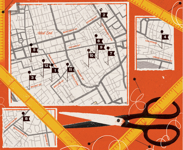 telegrapha_map_full #maps #retro #vintage #map