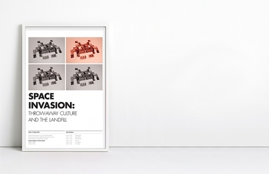 Matthew Hancock | Space Invasion #design #poster