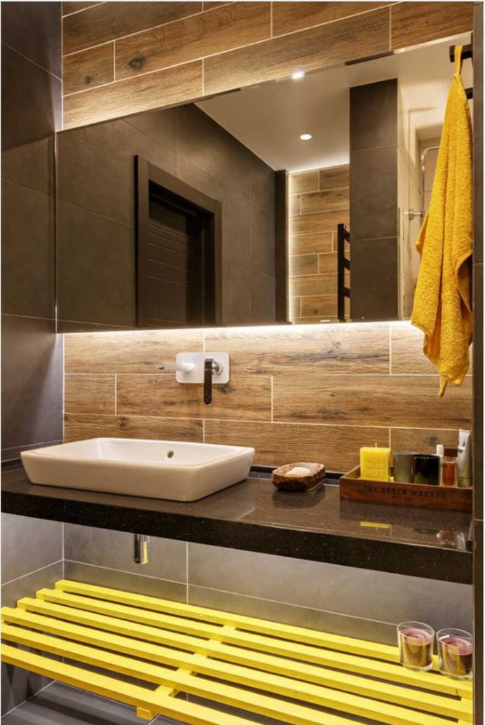 bathroom, Designers Pavel and Svetlana Alekseeva