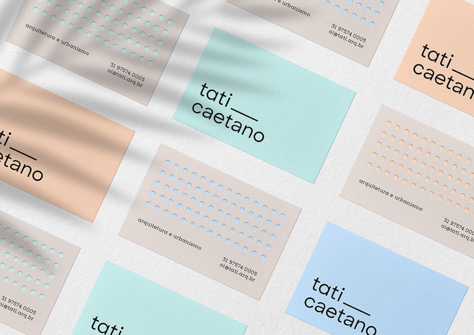Tati Caetano Branding - Mindsparkle Mag Estúdio Guayabo designed the branding for Tati Caetano. How to create a graphic representation of the architectonic universe regardless of its predefined shapes? Tati Caetano is an architect specialized in health care institutions. #logo #packaging #identity #branding #design #color #photography #graphic #design #gallery #blog #project #mindsparkle #mag #beautiful #portfolio #designer