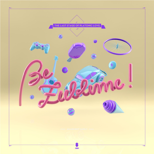 Be Zublime! on Behance #type #3d