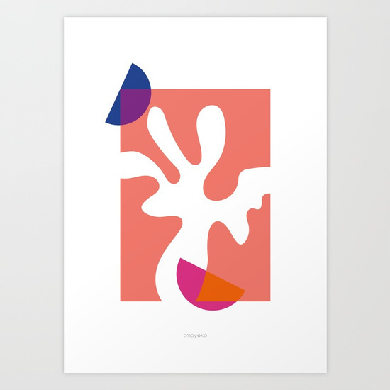 ono • ni Art Print