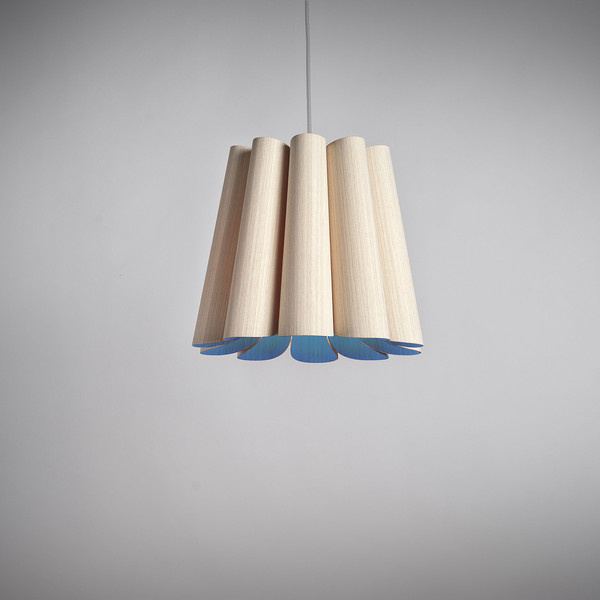 Fab.com | Renata 32 Pendant Natural Blue #wood #design #lighting