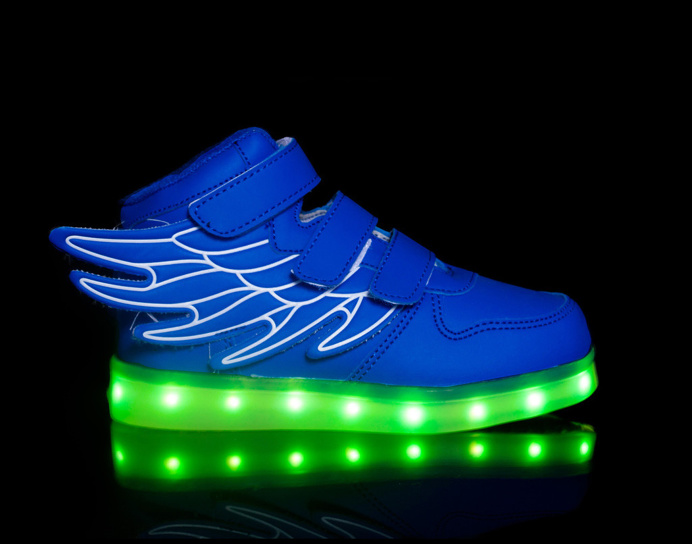 light up shoes led shoes Super Pegasus-Blue