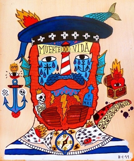 430722_302106623176761_166960370024721_805387_2006558353_n.jpg (664×796) #ricardo #illustration #cavolo