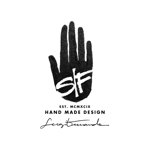SF identity Sergi Ferrando #logo #lettering #hand #hand made
