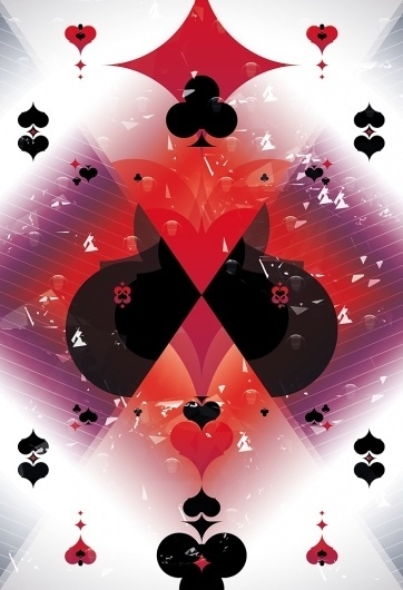 All sizes | Creative Card Backside 2 | Flickr - Photo Sharing! #heart #card #diamond #spade #reflection #circle #insgraphizm #club