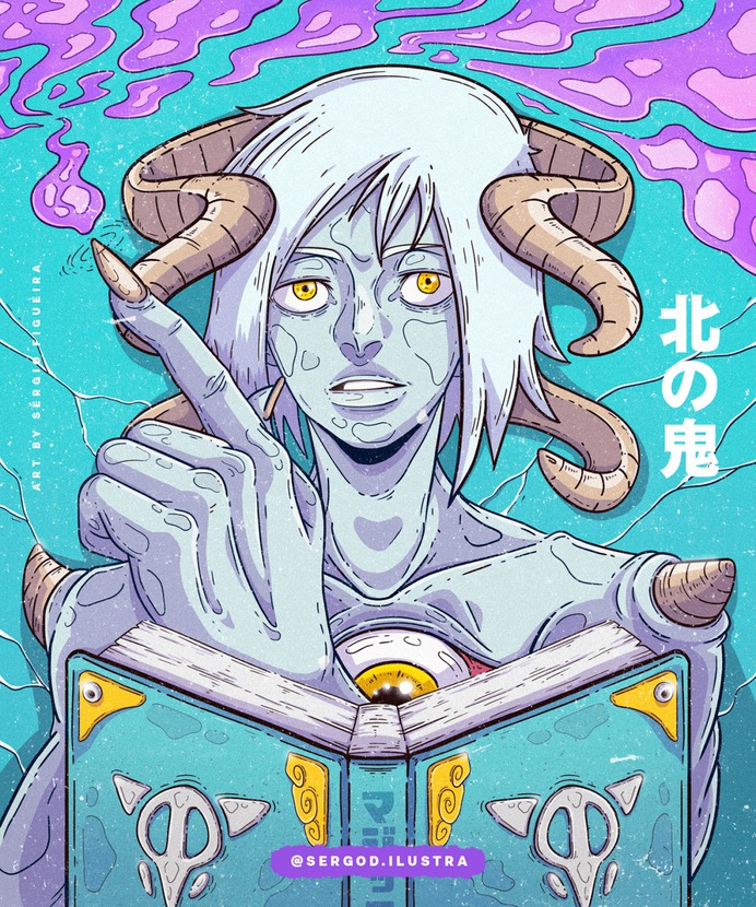 Northern Oni – Digital Art