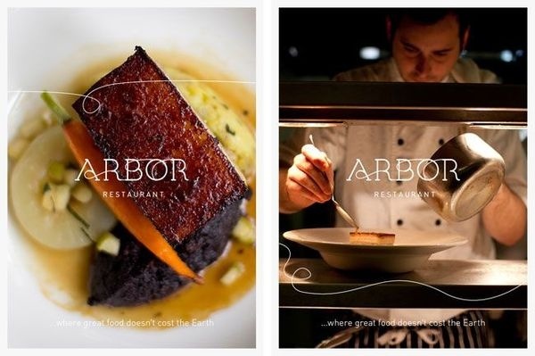 Arbor Restaurant #identitydesign #logo #food